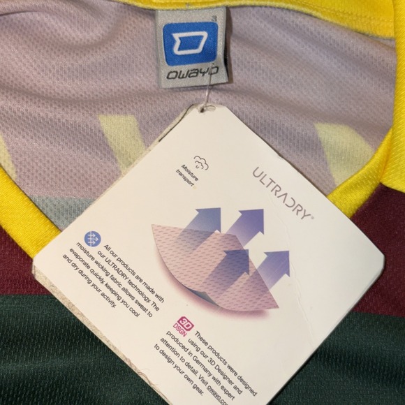 Marauders RFC Rugby Jersey XL Green‎ Burgundy Yellow Polo Collar MALS 12 Grace - Picture 4 of 10